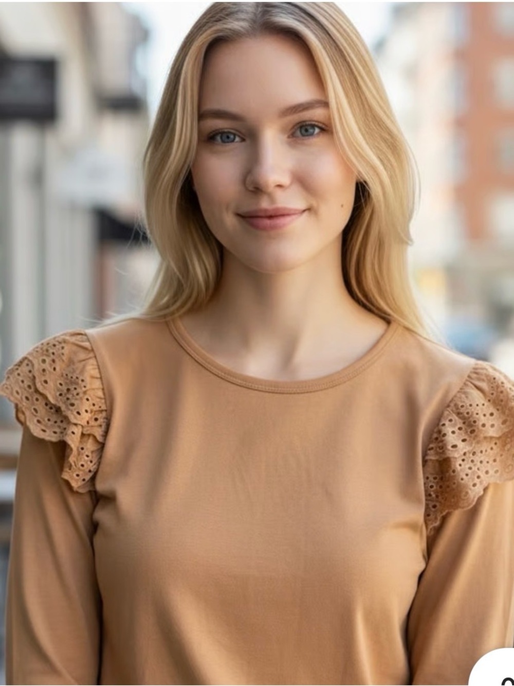 New Joe’s Jeans Flutter Sleeve Top - Small